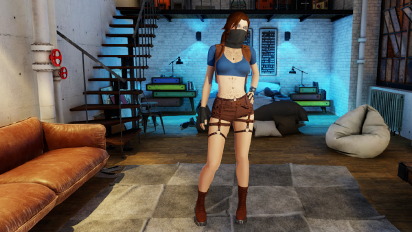 Lara Croft outfit view 1