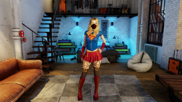 Supergirl outfit view 1