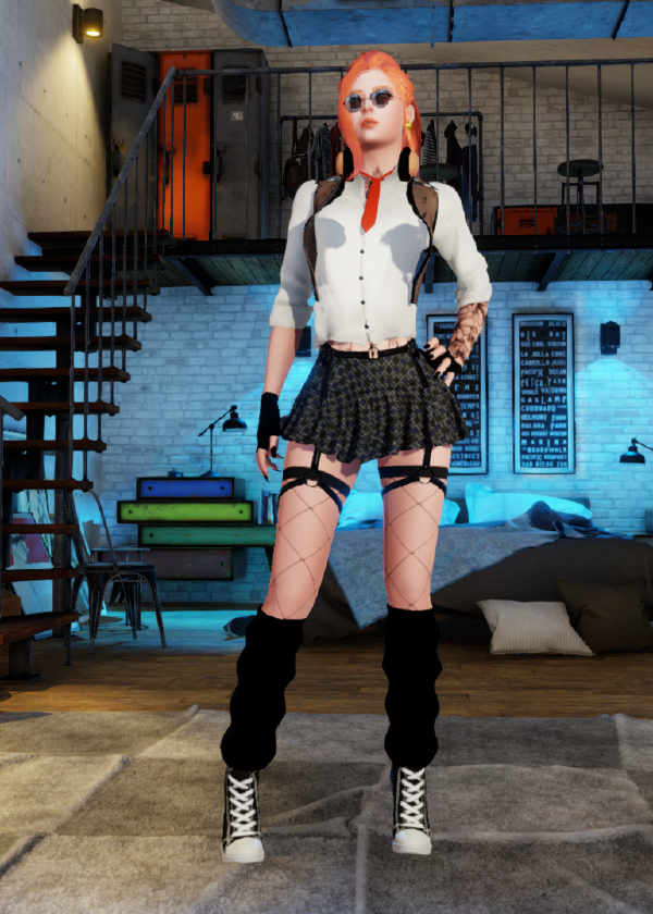 Aya Osawa outfit view 1
