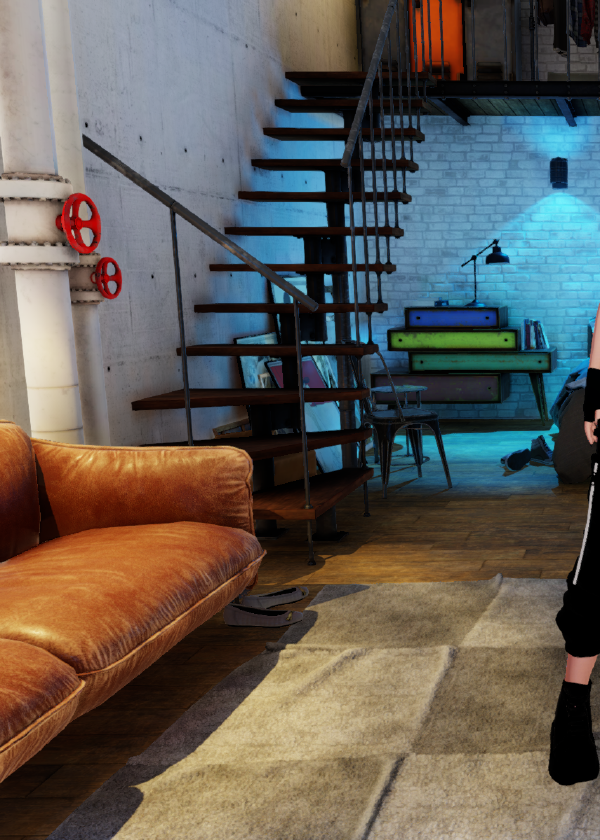 Baggy outfit view 1