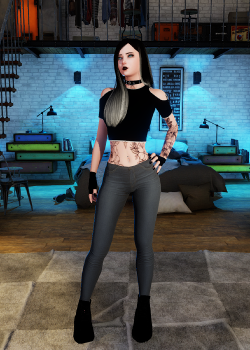 Preview of Gothic outfit