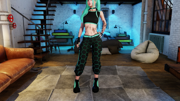 Hatsune Miku outfit view 1