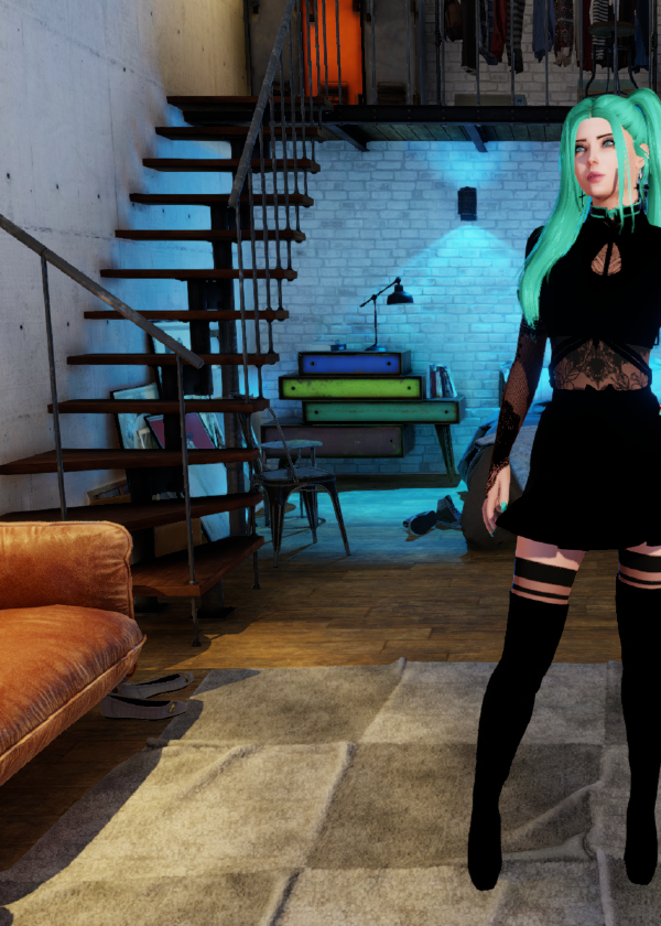 Hatsune Miku outfit view 2