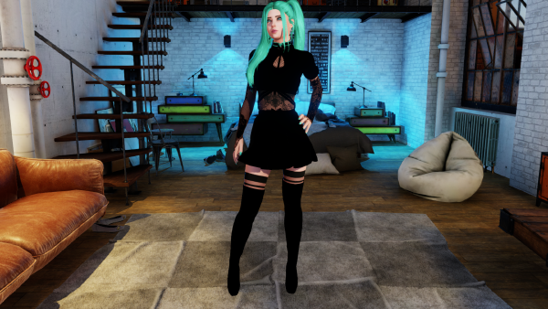 Hatsune Miku outfit view 2