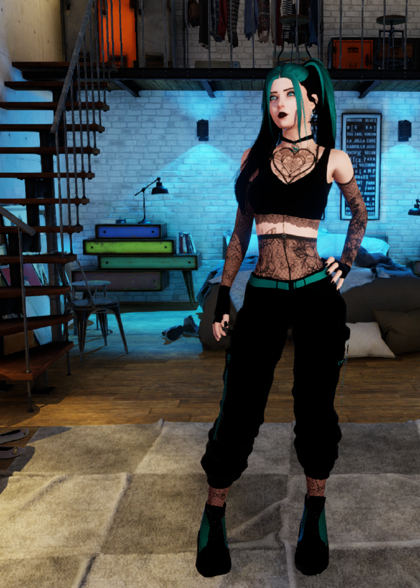 Hatsune Miku outfit view 3
