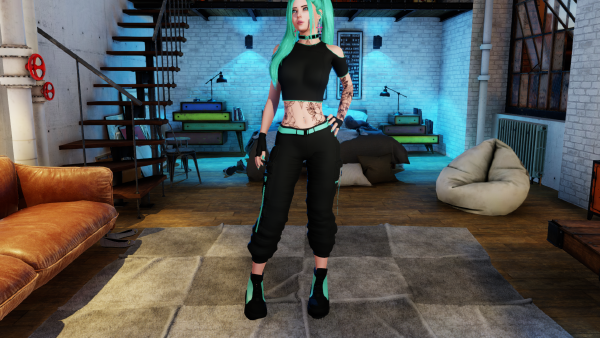 Hatsune Miku outfit view 4