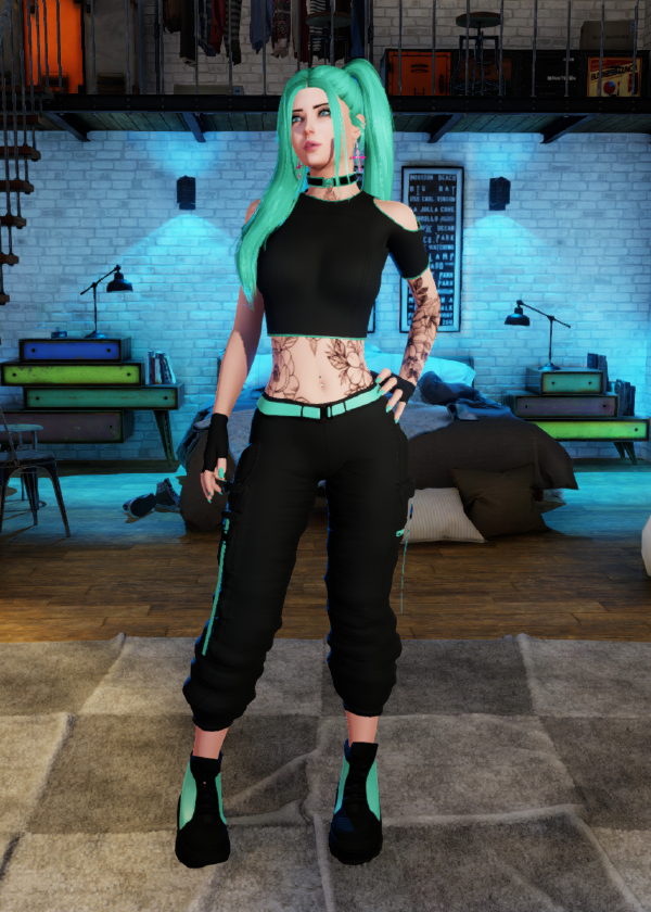 Hatsune Miku outfit view 4