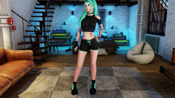 Hatsune Miku outfit view 5