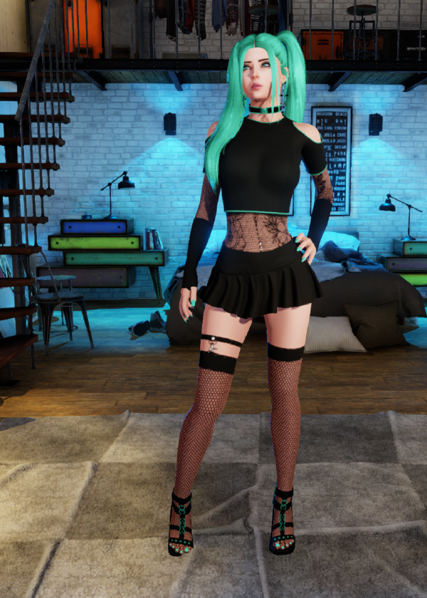 Hatsune Miku outfit view 7