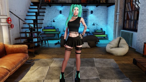 Hatsune Miku outfit view 8