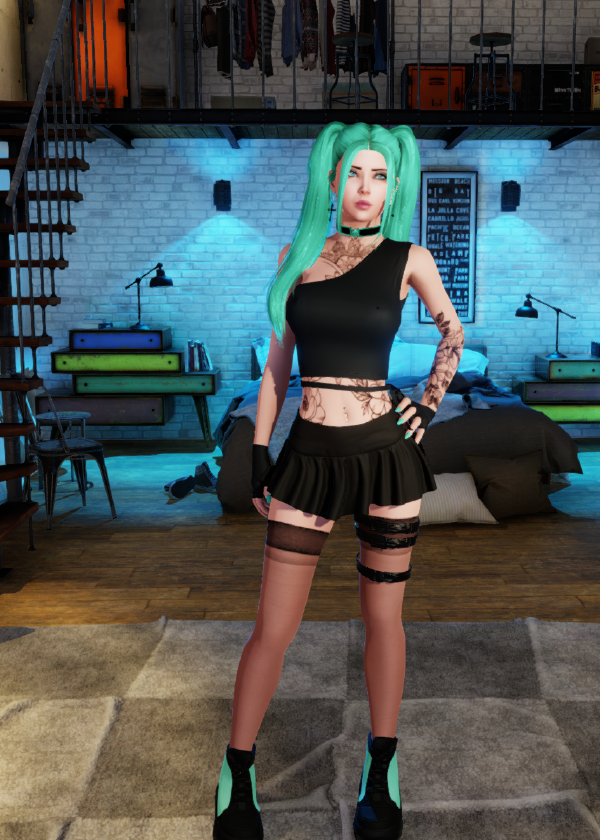 Hatsune Miku outfit view 8