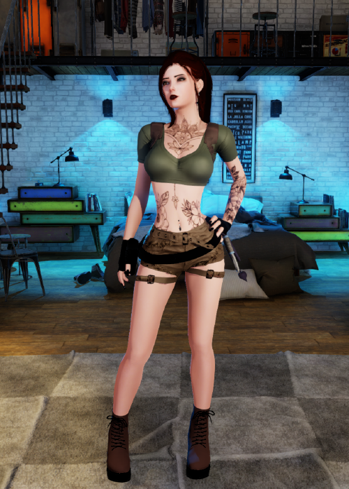 Preview of Lara Croft outfit
