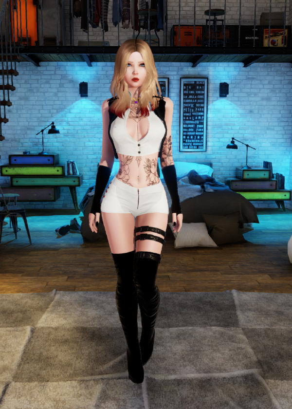 Nuka Girl outfit view 1