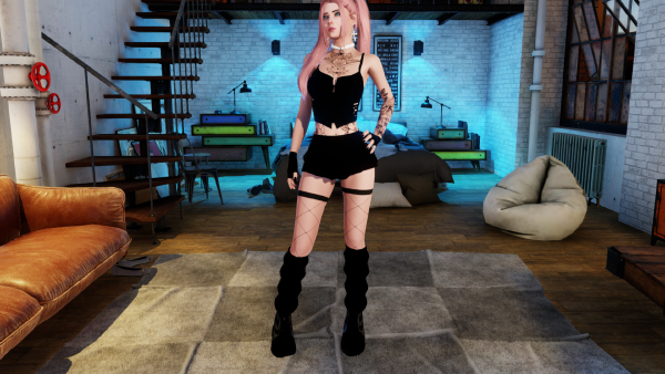 Pink outfit view 1