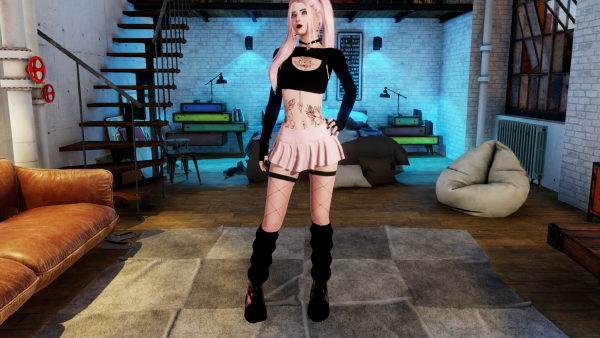 Pink outfit view 2