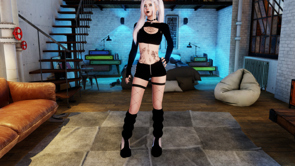 Pink outfit view 3