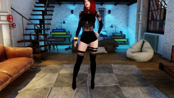 Red outfit view 2