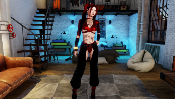Red outfit view 3