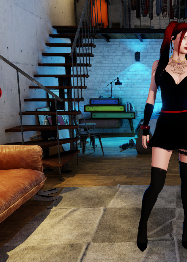 Red outfit view 4
