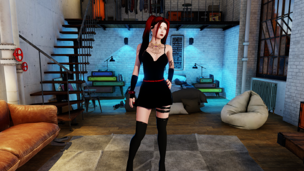 Red outfit view 4