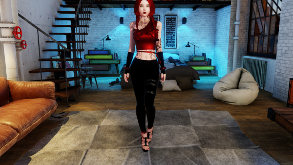 Red outfit view 5