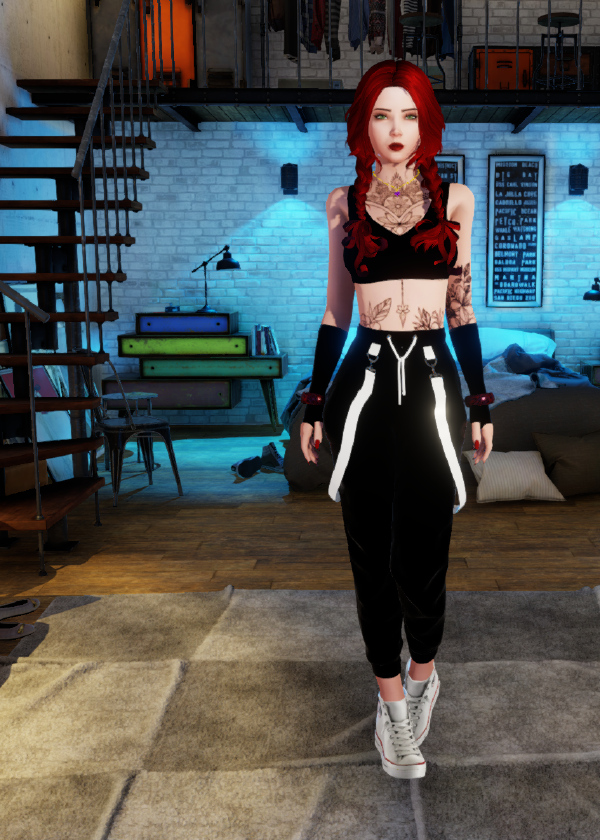 Red outfit view 8