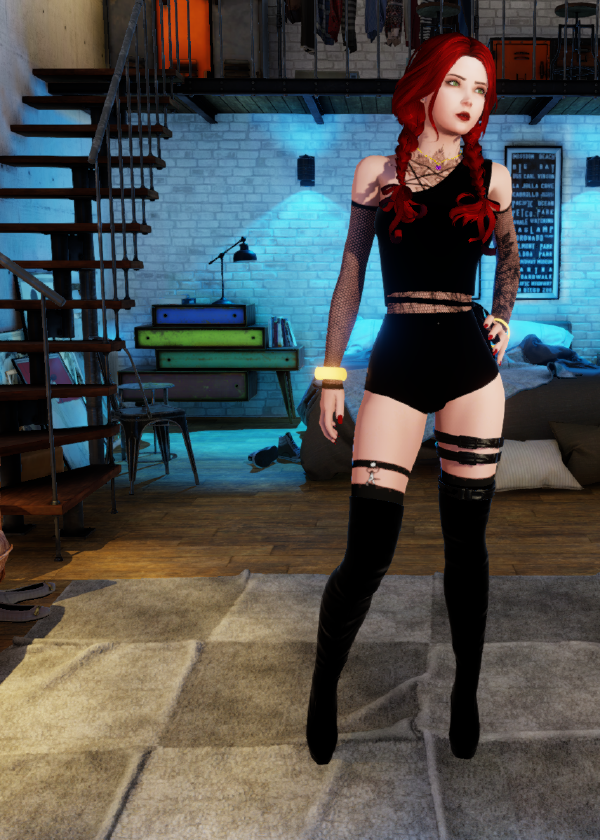 Red outfit view 12