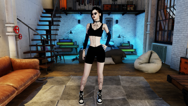 Sporty outfit view 1