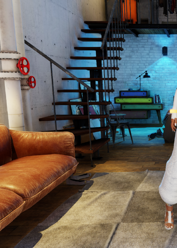 White outfit view 1
